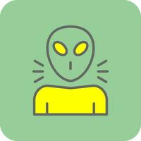 Alien Vector Icon Design