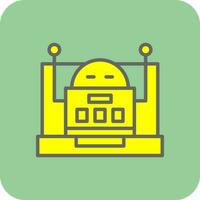Robot Vector Icon Design