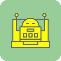 Robot Vector Icon Design