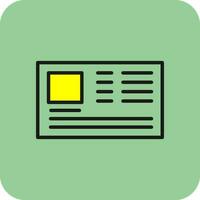 Id card Vector Icon Design