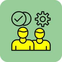 Teamwork Vector Icon Design