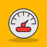 Speedometer Vector Icon Design