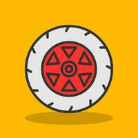 Wheels Vector Icon Design