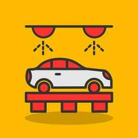 Car wash Vector Icon Design