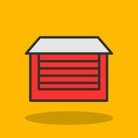 Garage Vector Icon Design