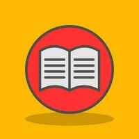 Manual book Vector Icon Design