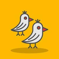 Birds Vector Icon Design