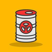 Radioactive Vector Icon Design