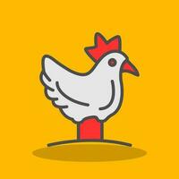 gallina vector icono diseño