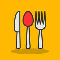 Cutlery Vector Icon Design