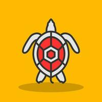 diseño de icono de vector de tortuga