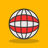 World globe Vector Icon Design