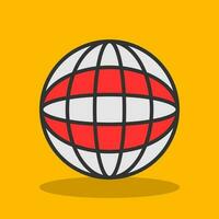 World globe Vector Icon Design