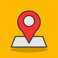 Map pointer Vector Icon Design