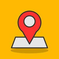 Map pointer Vector Icon Design