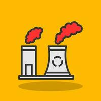 Atmospheric pullution Vector Icon Design