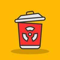 Toxic waste Vector Icon Design