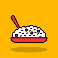 Rice Vector Icon Design