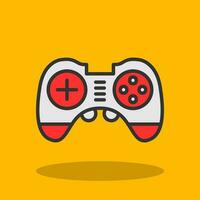 diseño de icono de vector de controlador de juego