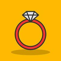 Ring Vector Icon Design