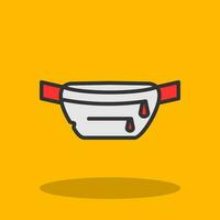 Fanny pack Vector Icon Design