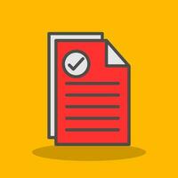 Document Vector Icon Design