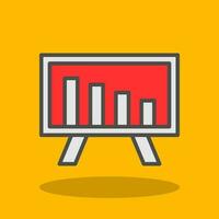 Statistics Vector Icon Design