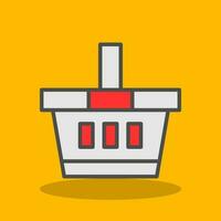 Basket Vector Icon Design