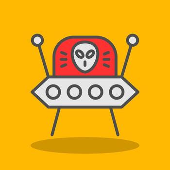 Alien Vector Icon Design
