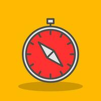 Compass Vector Icon Design