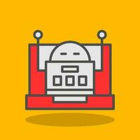 Robot Vector Icon Design