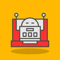 Robot Vector Icon Design