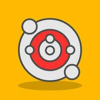 Solar system Vector Icon Design