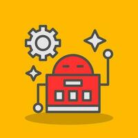 Robot Vector Icon Design