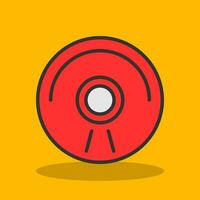 Compact disc Vector Icon Design