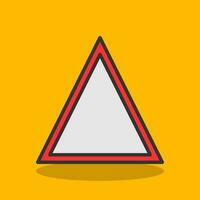 Triangle Vector Icon Design
