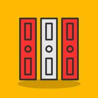 Binders Vector Icon Design