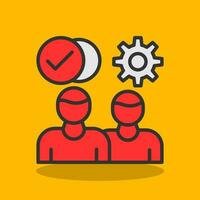 Teamwork Vector Icon Design