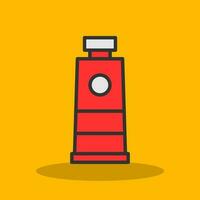 Paint tube Vector Icon Design