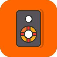 Audio system Vector Icon Design