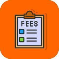 Fees Vector Icon Design