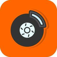 Brake disc Vector Icon Design