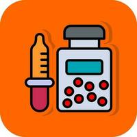 Solvent Vector Icon Design