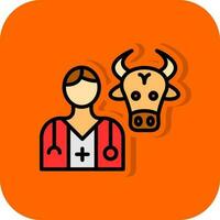 Veterinarian Vector Icon Design