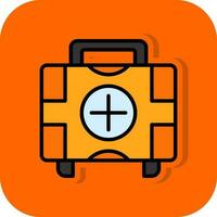 First aid kit Vector Icon Design