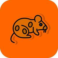 Rat Vector Icon Design