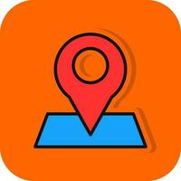 Map pointer Vector Icon Design