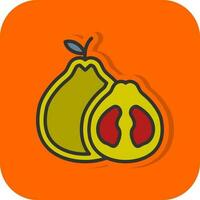 Pomelo Vector Icon Design