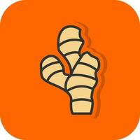 Ginger Vector Icon Design