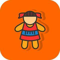 Doll Vector Icon Design